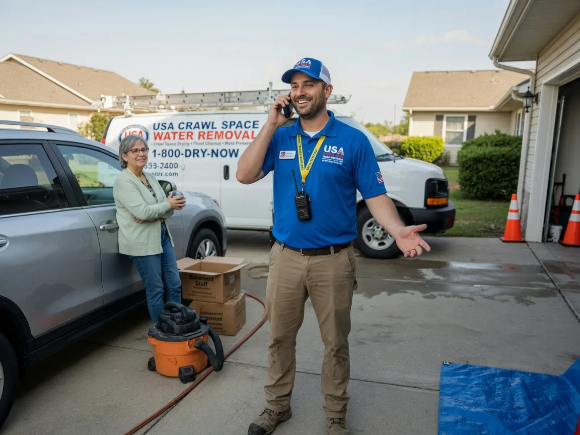 Crawl Space Water Removal Baldwin, IL FAQs